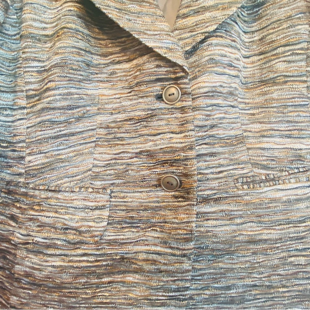 Isabel & Nina Textured Multi-Color Blazer - Picture 4 of 8